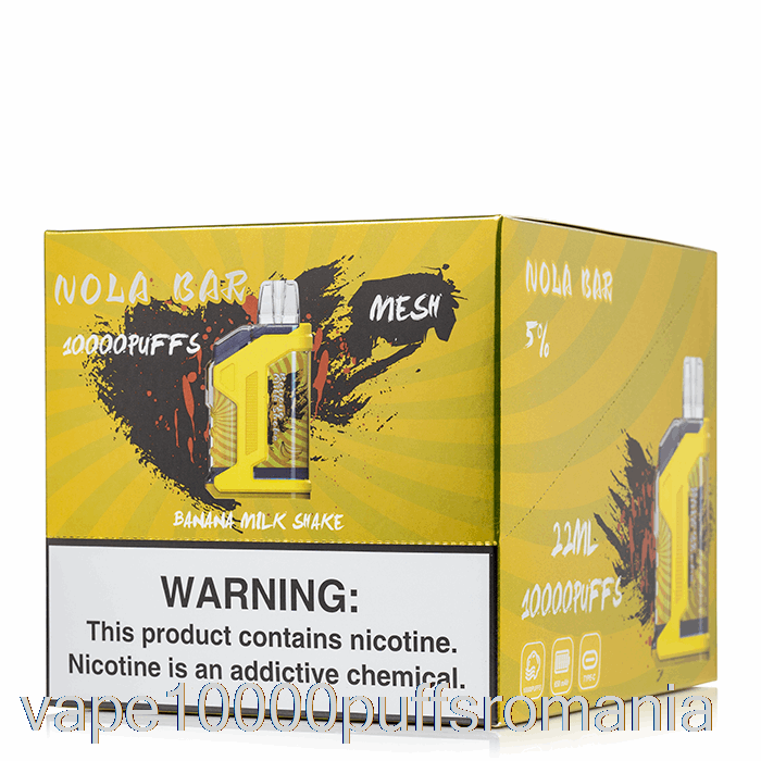 Vape Romania [10-pack] So Soul Nola Bar 10000 De Unică Folosință
